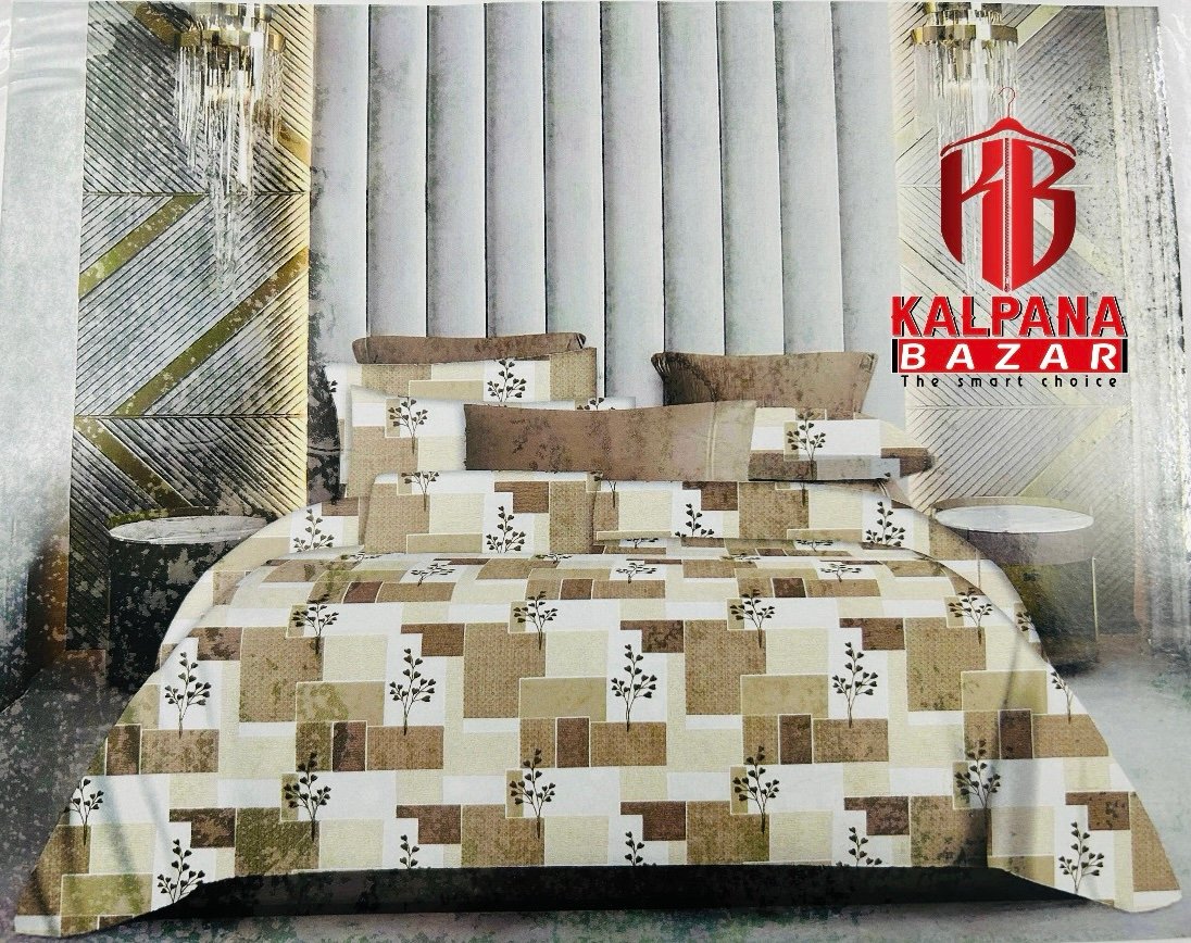 b32a862b-87b6-4ca6-8579-f9cd304ddfa3 Bedsheet Doublebed King Size Pure Cotton